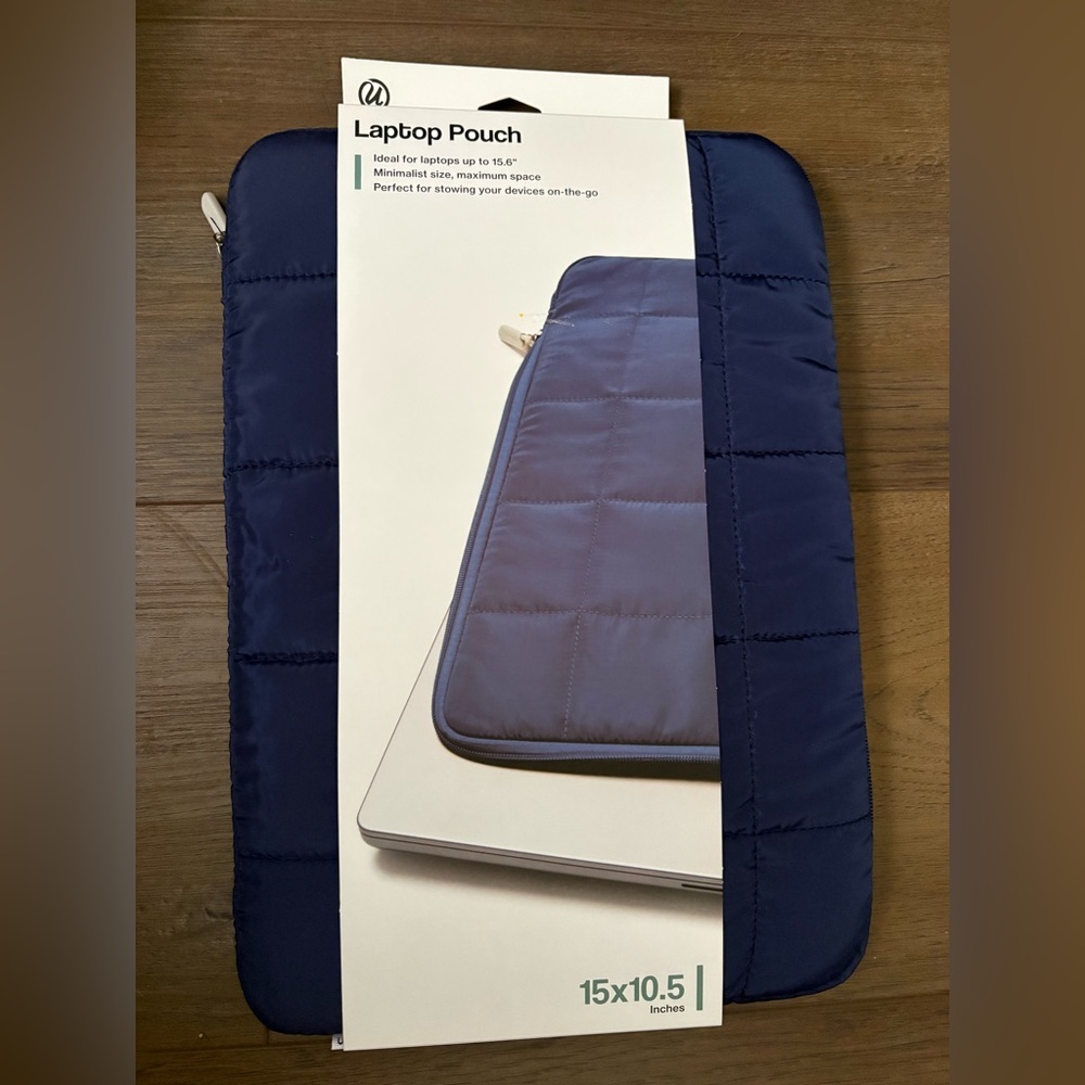 Blue Laptop Sleeve